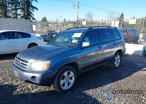 2006 Toyota Highlander из США, поврежденный, VIN JTEGD21AX60151888